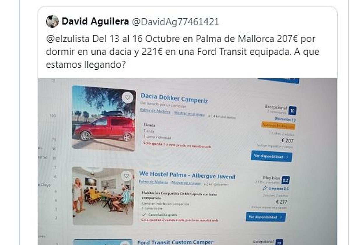 Oferta de alojamiento en Mallorca para tres días en octubre.