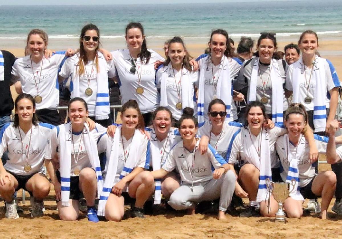 Kebidek taldea azpitxapeldun geratu zen eta berriz finala jokatu nahi du baino aurkari gogorra du bihar, Talai-Mendi kanpina.