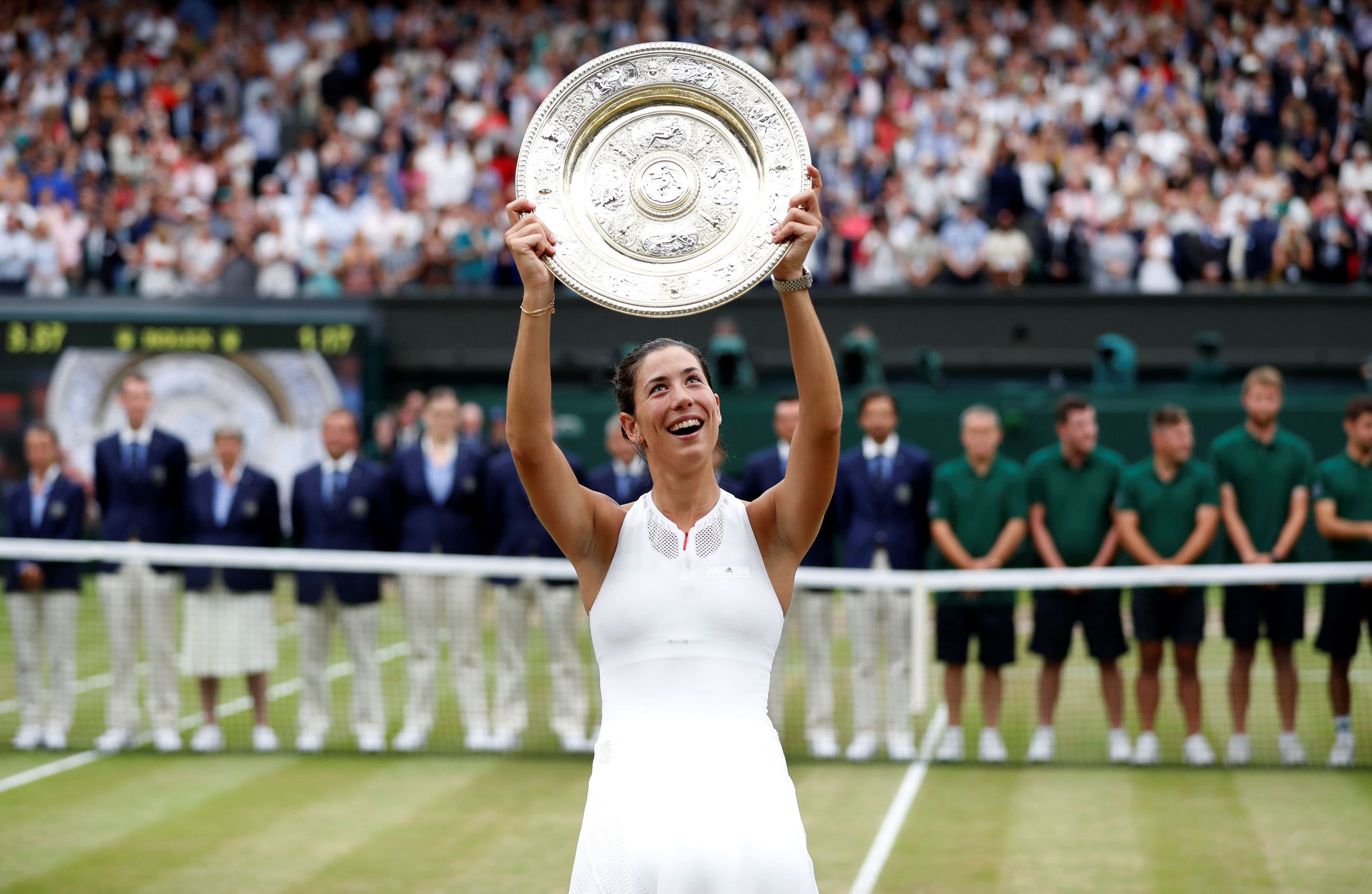 Garbiñe Muguruza, las imágenes de una carrera de película