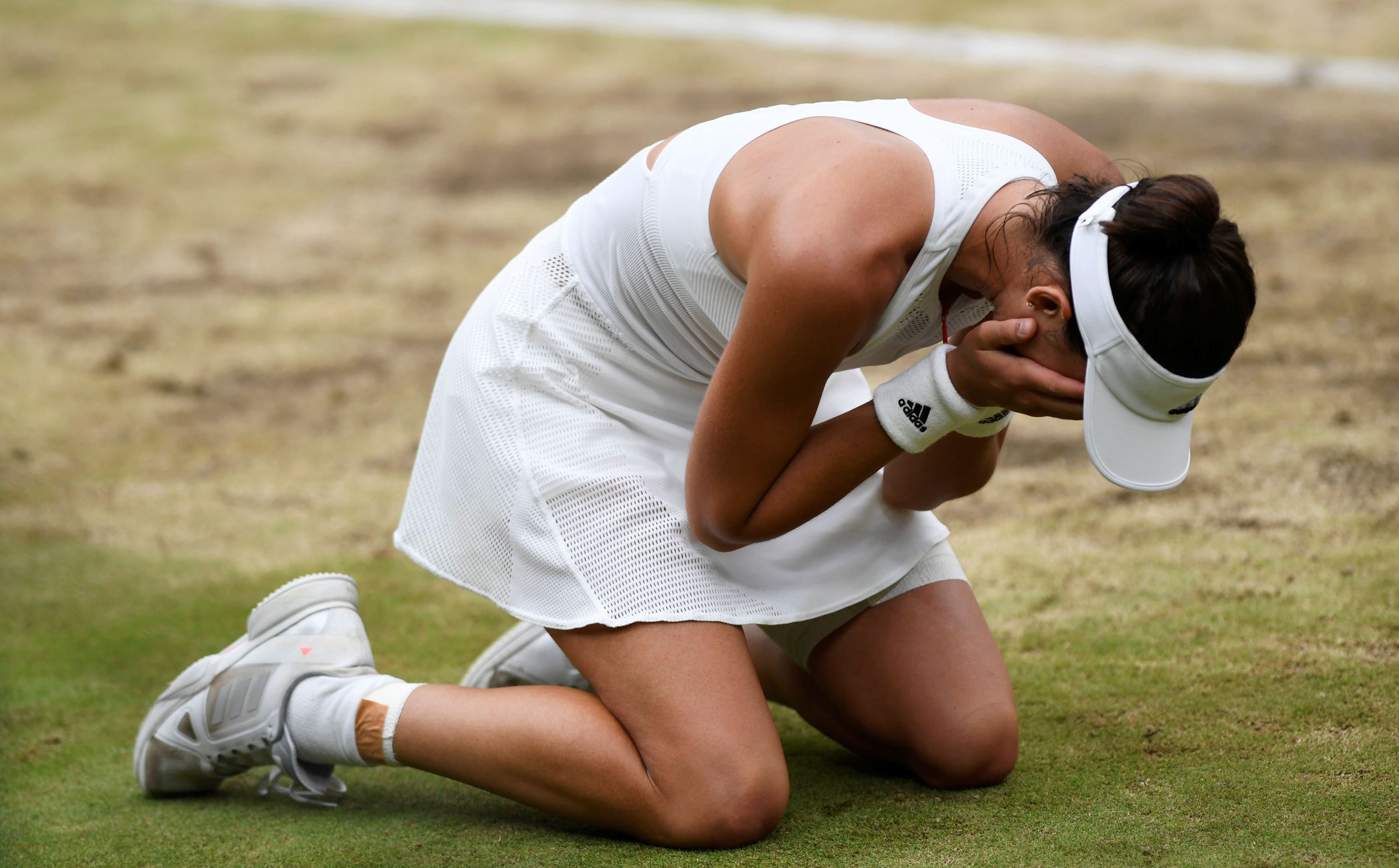 Garbiñe Muguruza, las imágenes de una carrera de película