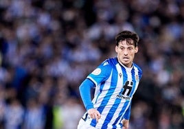 David Silva, durante un partido con la Real Sociedad.