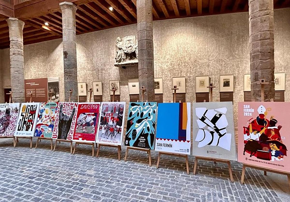 Elegidos los diez carteles finalistas para San Fermín 2024