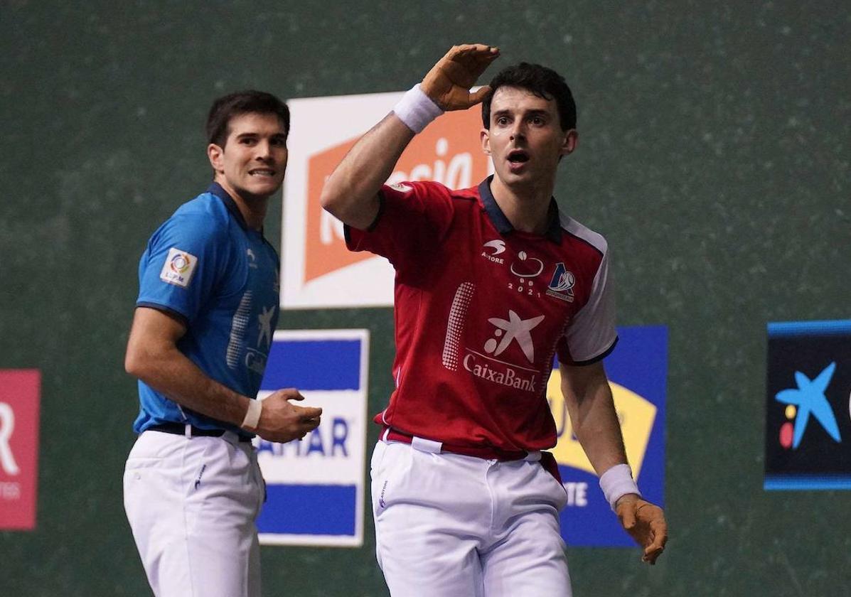 Zabaleta y Altuna III, en uno de sus duelos.