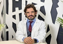 El Dr. Samuel Pajares, traumatólogo de la Unidad de Mano y Muñeca de Policlínica Gipuzkoa