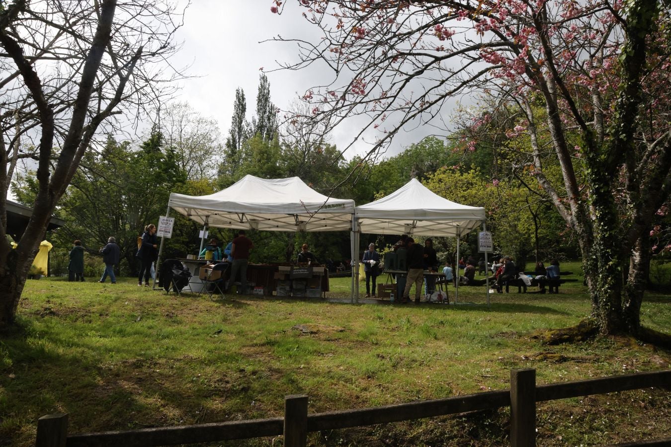 Miles de personas visitan la Feria de Plantas de Iturraran