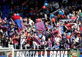 Los seguidores del Eibar poblarán el domingo las gradas de Ipurua