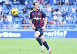 Jon Bautista, durante un encuentro de esta temporada.