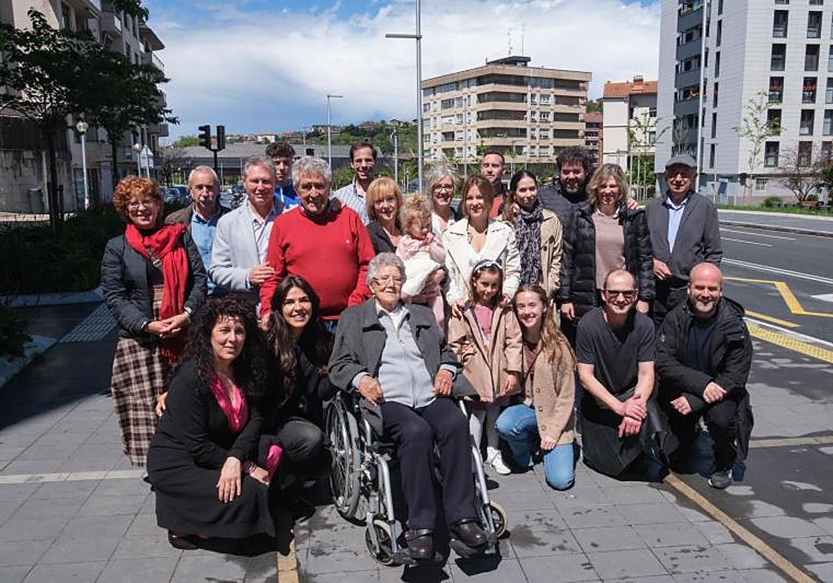 Delfina Gordon celebró sus 106 años el pasado sábado rodeada de sus familiares más cercanos.