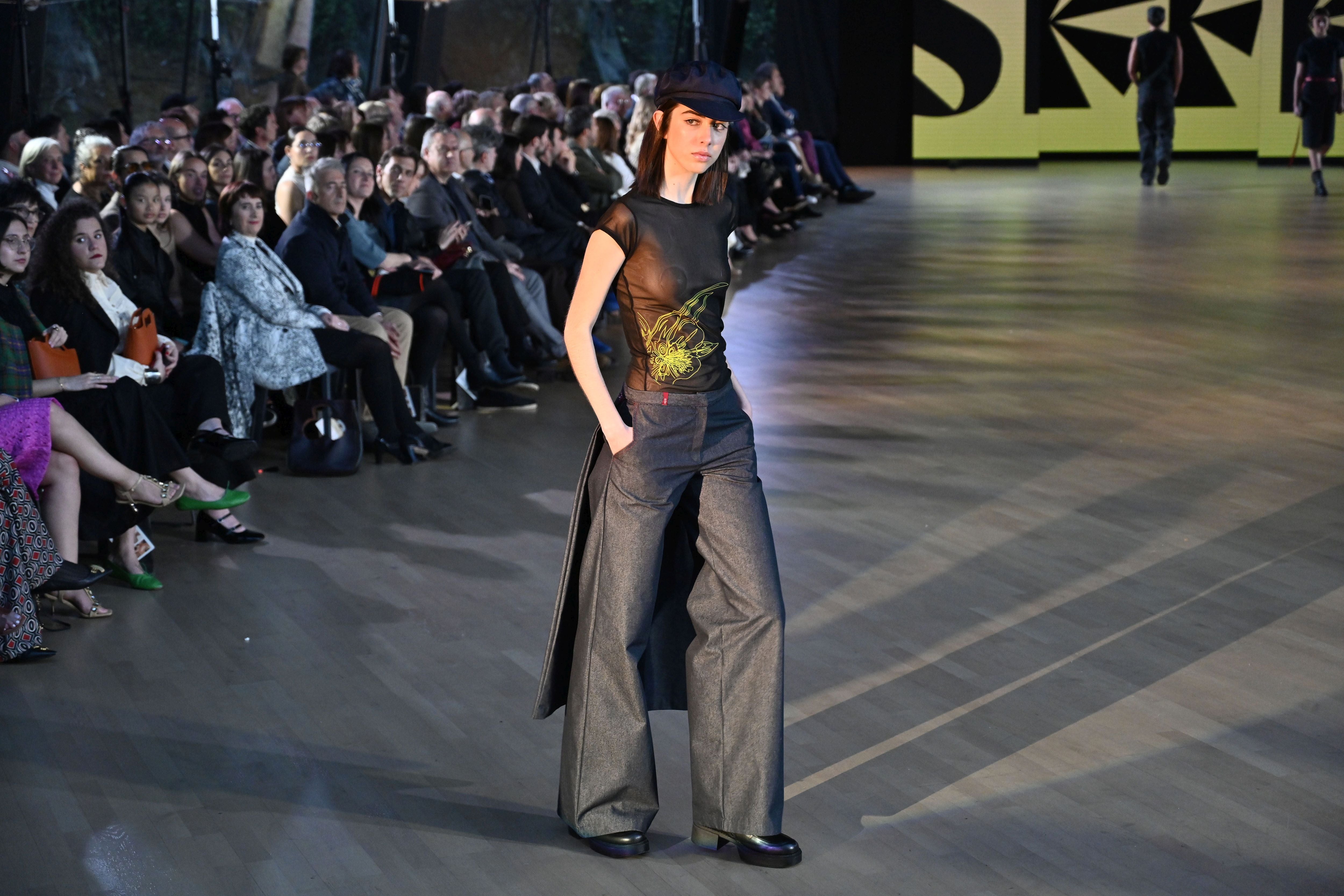 El desfile de SKFK en Getaria