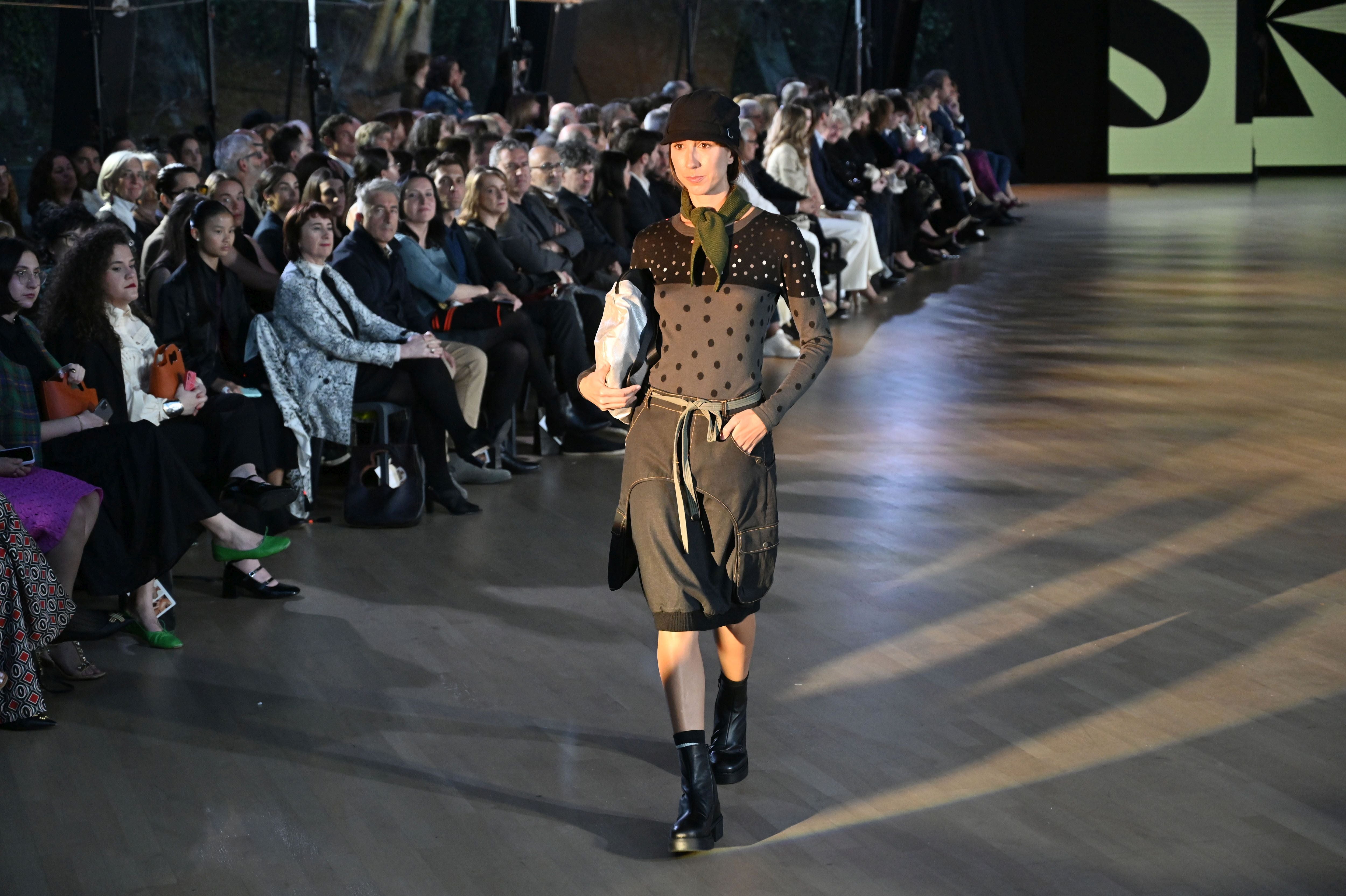 El desfile de SKFK en Getaria