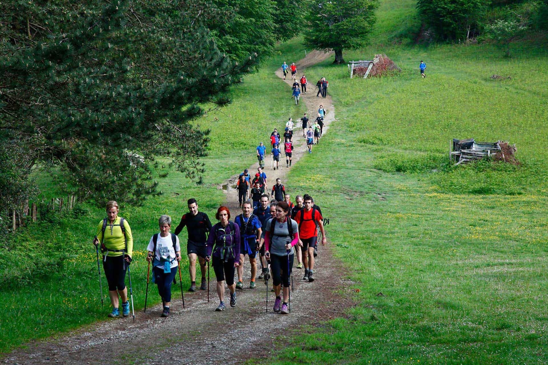 Comienza la cuenta atrás para la marcha regulada XIV Orduak