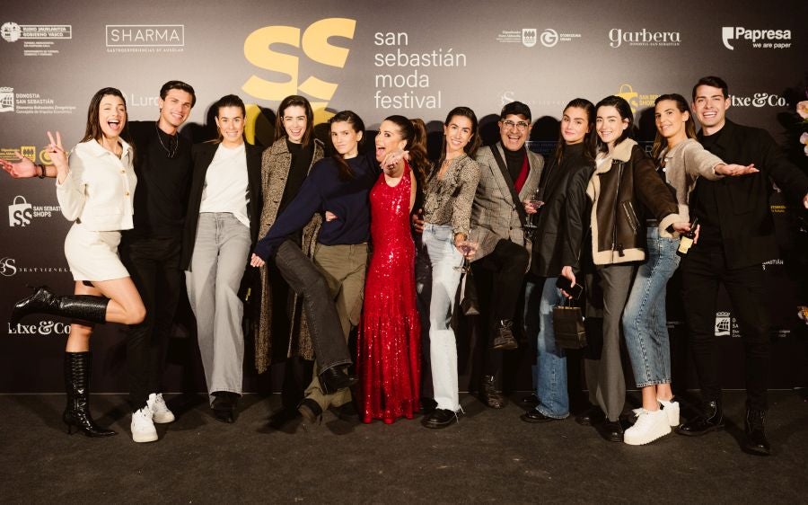 Photocall del desfile de Simorra