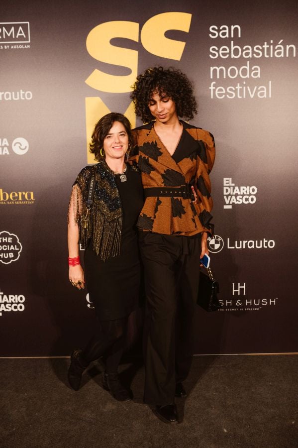 Photocall del desfile de SKFK en Balenciaga