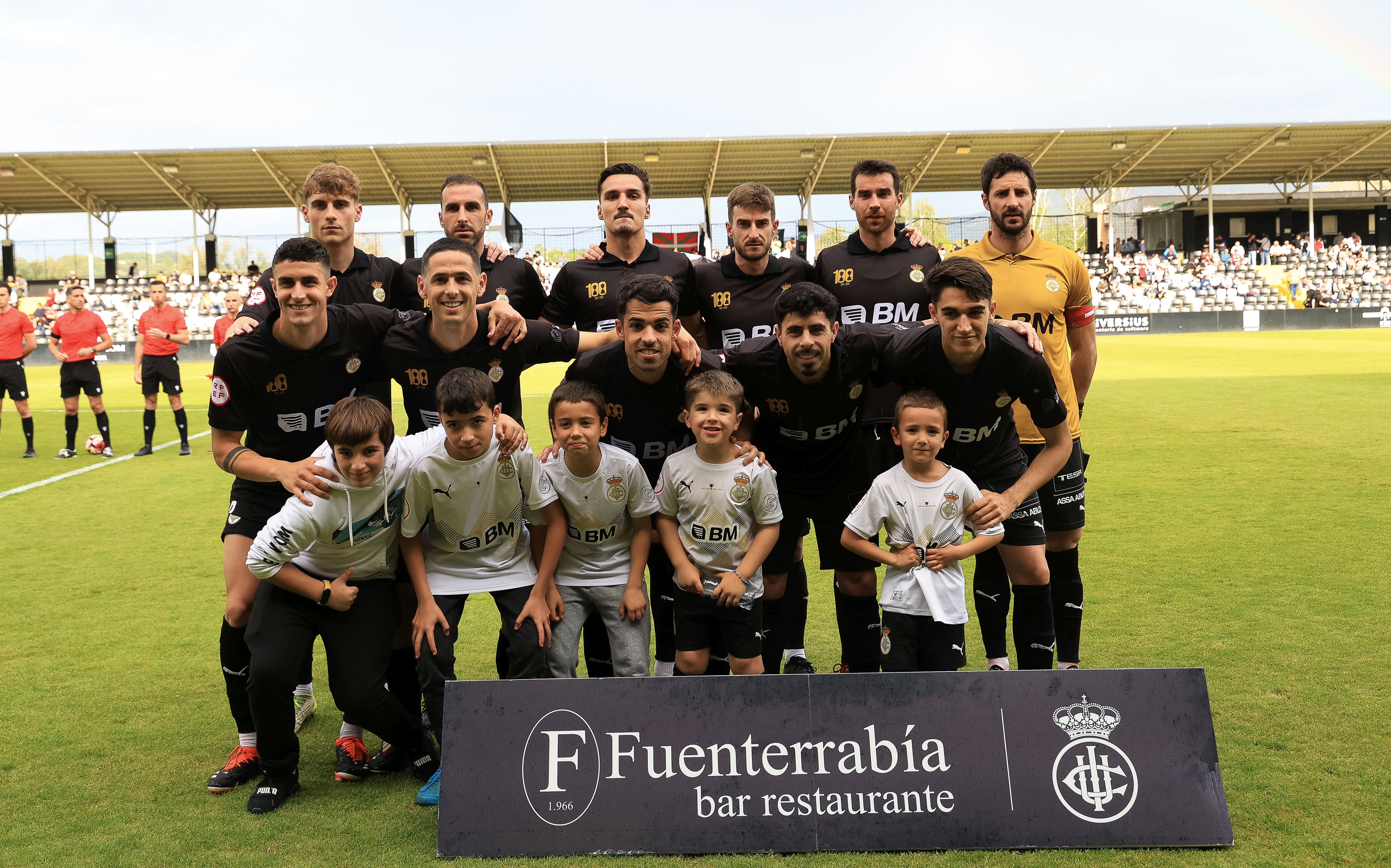 El Real Unión celebra el centenario de la Copa de 1924 con un empate