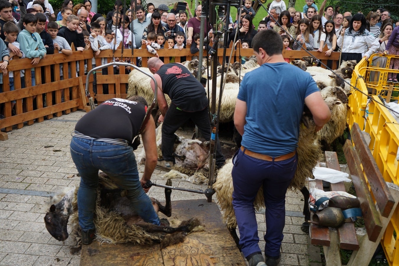 Gazta Azoka jendetsua Idiazabalen