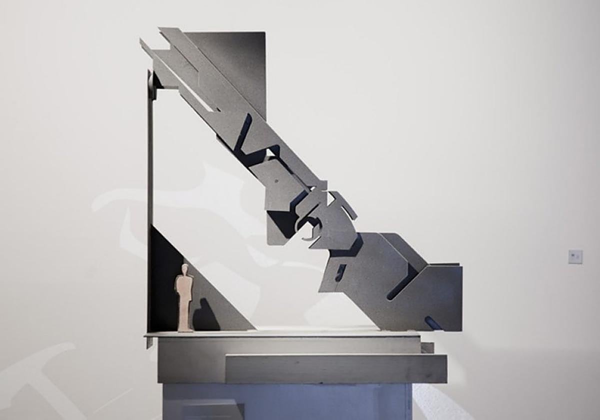 Maqueta del Monumento Homenaje al Armero.