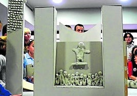 Los talleres infantiles en torno a la Basílica suelen ser un éxito.