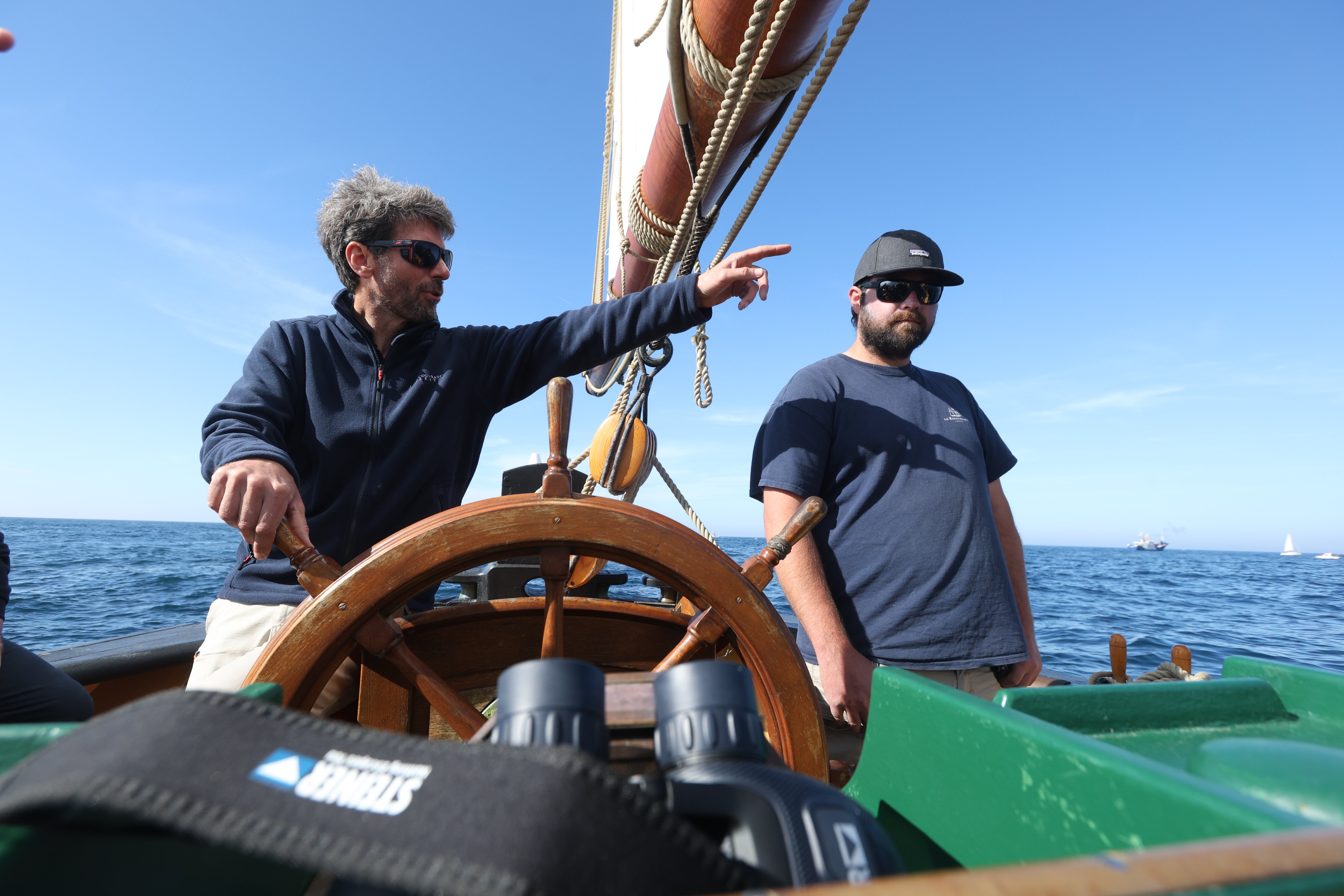 Las mejores imágenes de la entrada de los barcos en la bahía