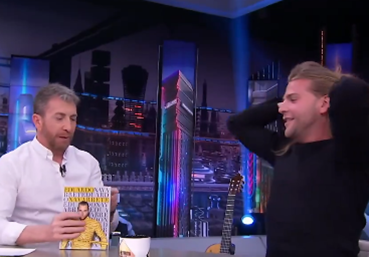 Pablo Motos y Eduardo Navarrete, en El Hormiguero este miércoles.