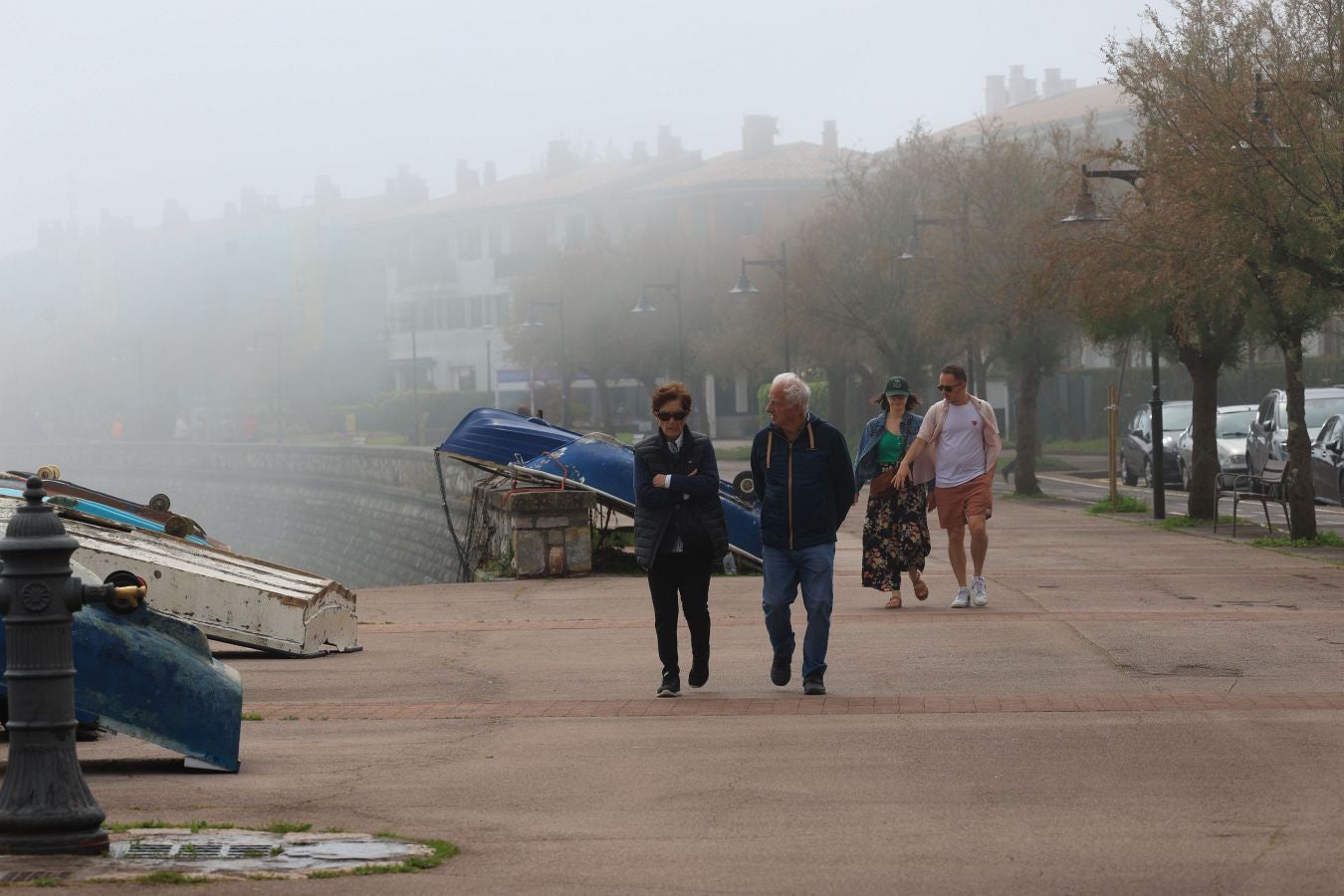 Un manto gris desde Hondarribia a Santa Clara