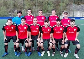 Once inicial del Urki Alkideba en uno de los partidos de esta temporada.