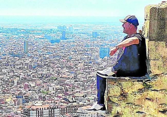 Mateo Vergara en El Carmel.