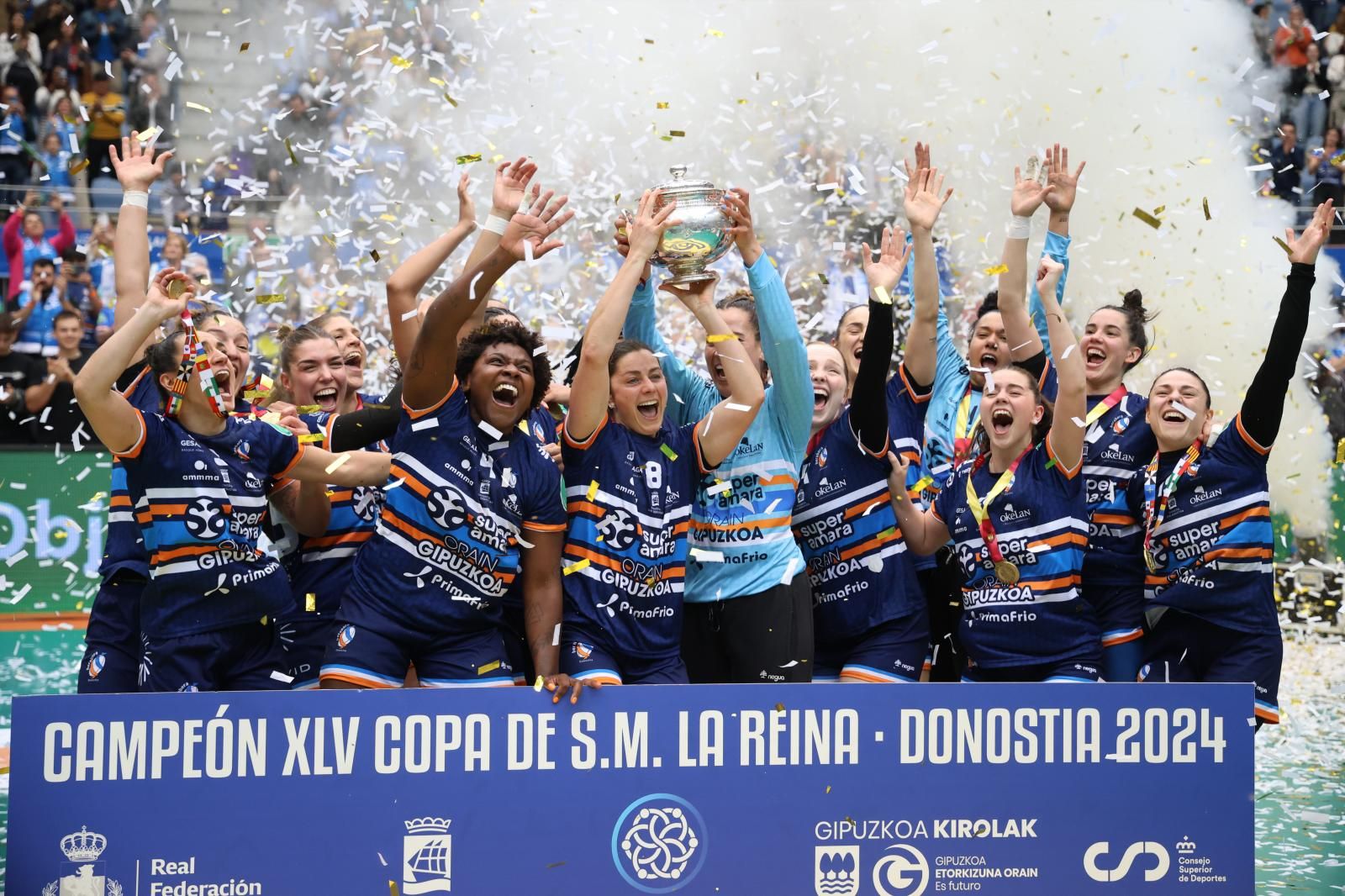 Bera Bera, campeonas de la Copa de la Reina