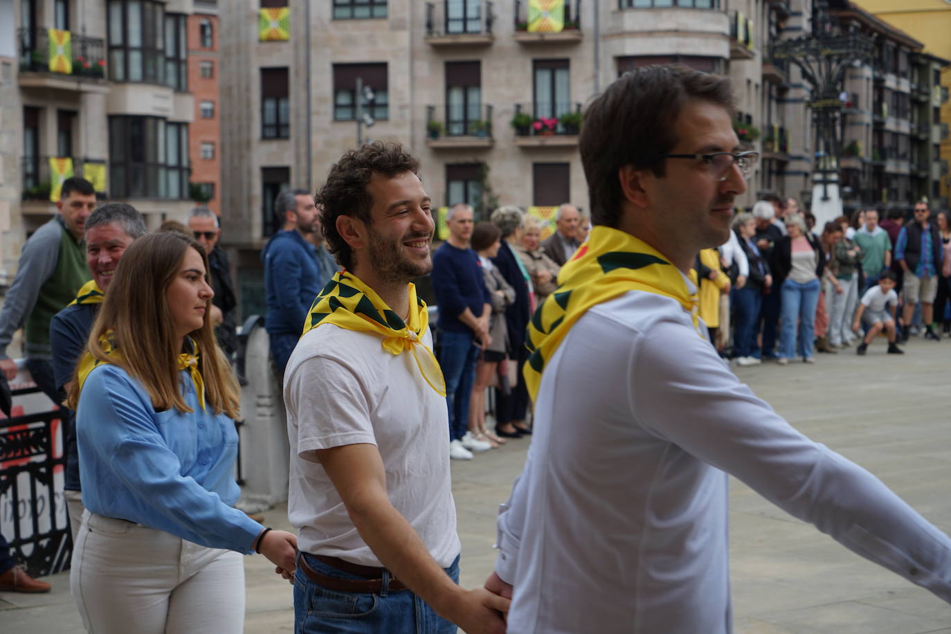 La Sokadantza del primer domingo de las fiestas de Loinaz