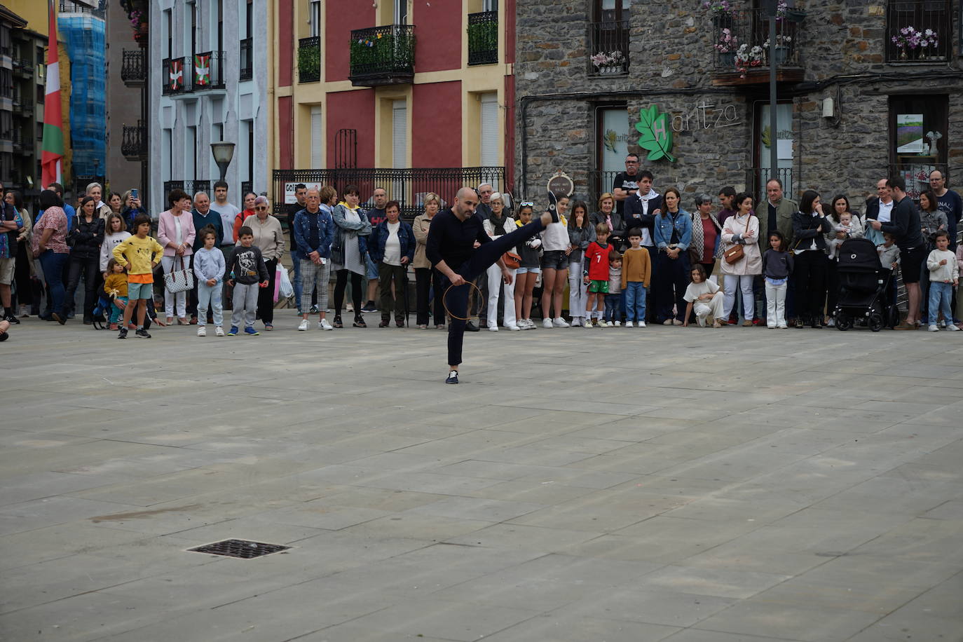 La Sokadantza del primer domingo de las fiestas de Loinaz