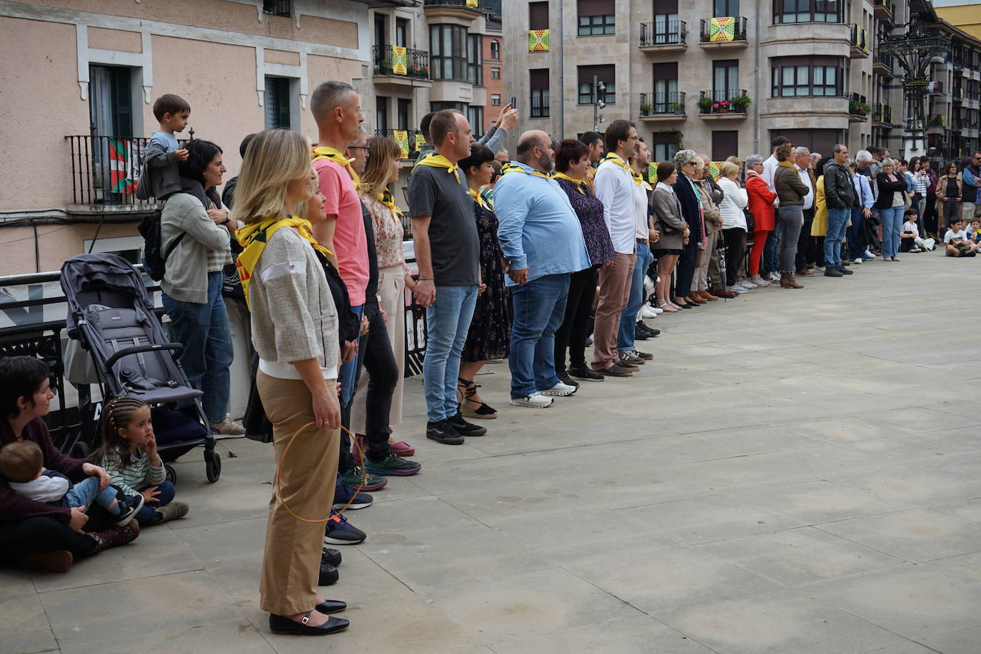 La Sokadantza del primer domingo de las fiestas de Loinaz