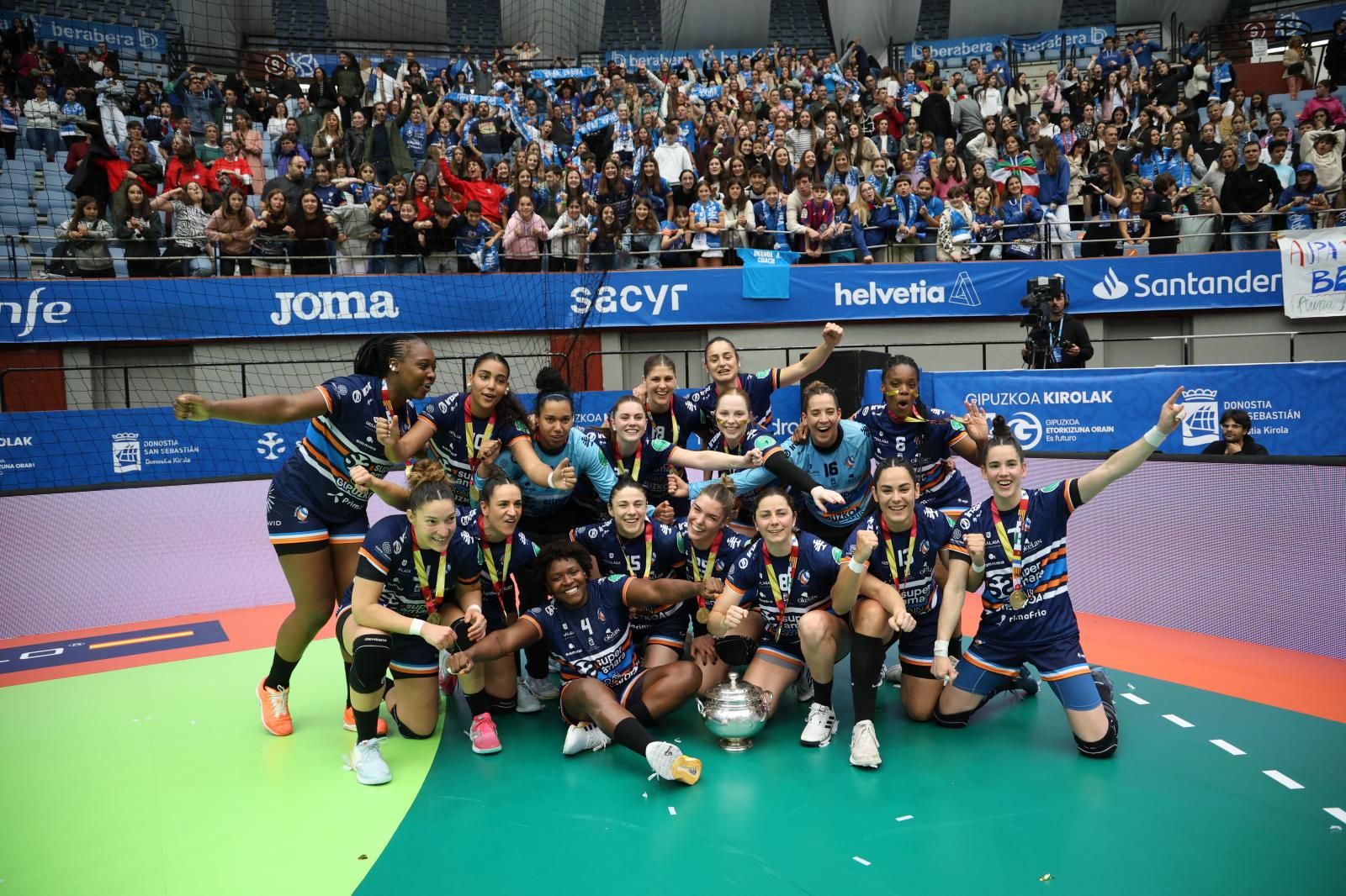 Bera Bera, campeonas de la Copa de la Reina