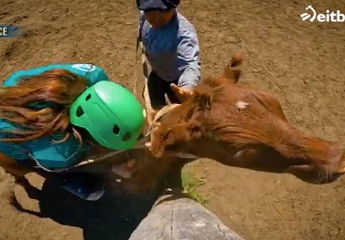 El rodeo americano, una de la pruebas más exigentes de El Conquis.