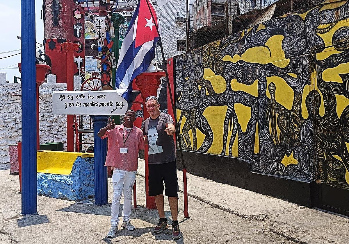 Jon Maia bertsolaria, sareetan elkarbanatutako irudi batean.