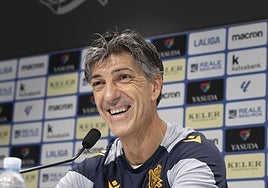 Así ha sido la rueda de prensa de Imanol Alguacil