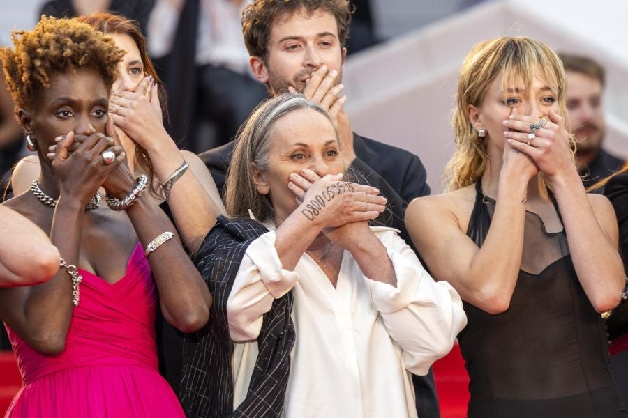 Glamour en la alfombra roja de Cannes