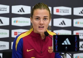 Irene Paredes ejerce de portavoz del Barcelona en momentos importantes como la previa de la final de Copa