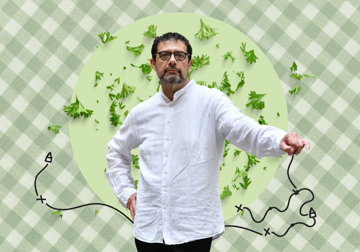 El cocinero y gerente del Iribar, Óscar Fernández Quejo.