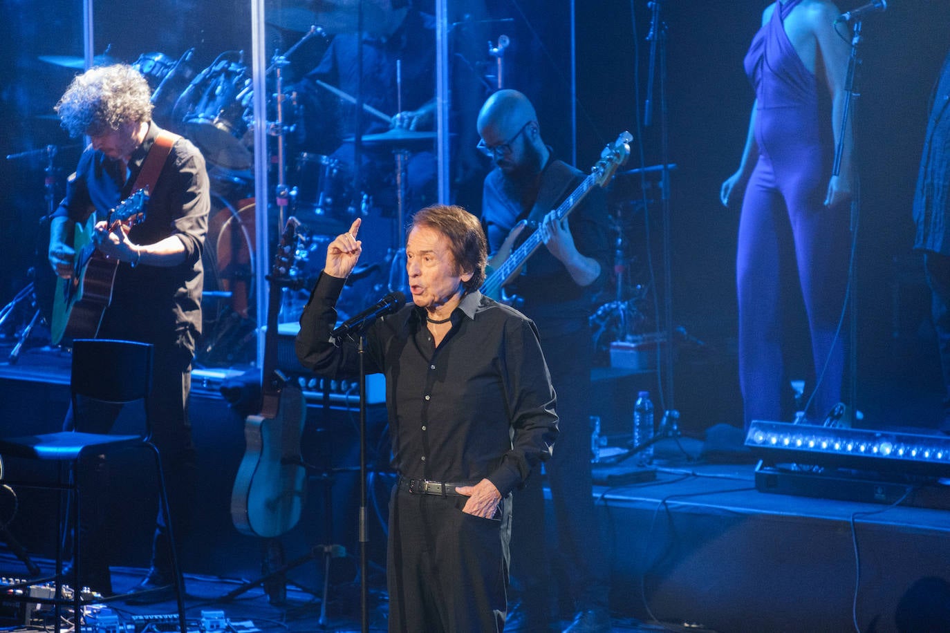 Las mejores fotos del concierto de Raphael