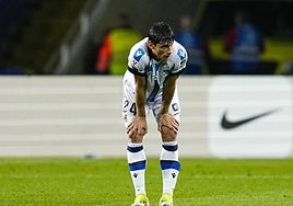 Pacheco ha sustituido en el once a Le Normand