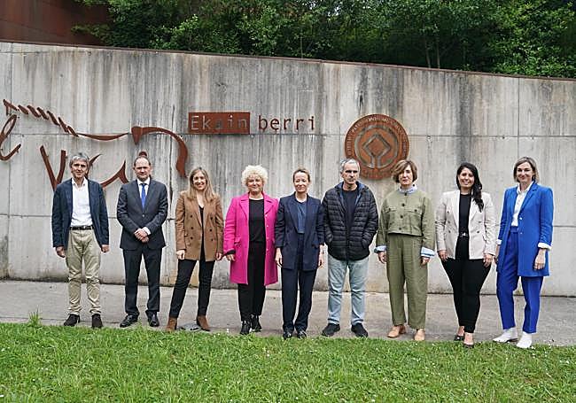 Consejo de Gobierno celebrado este martes en Zestoa, con la participación del alcalde Mikel Arregi.
