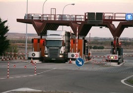 Tramo de la AP-68 en Tudela.