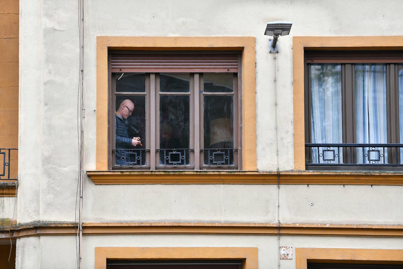 Rodaje en Eibar de la película de Díaz Yanes