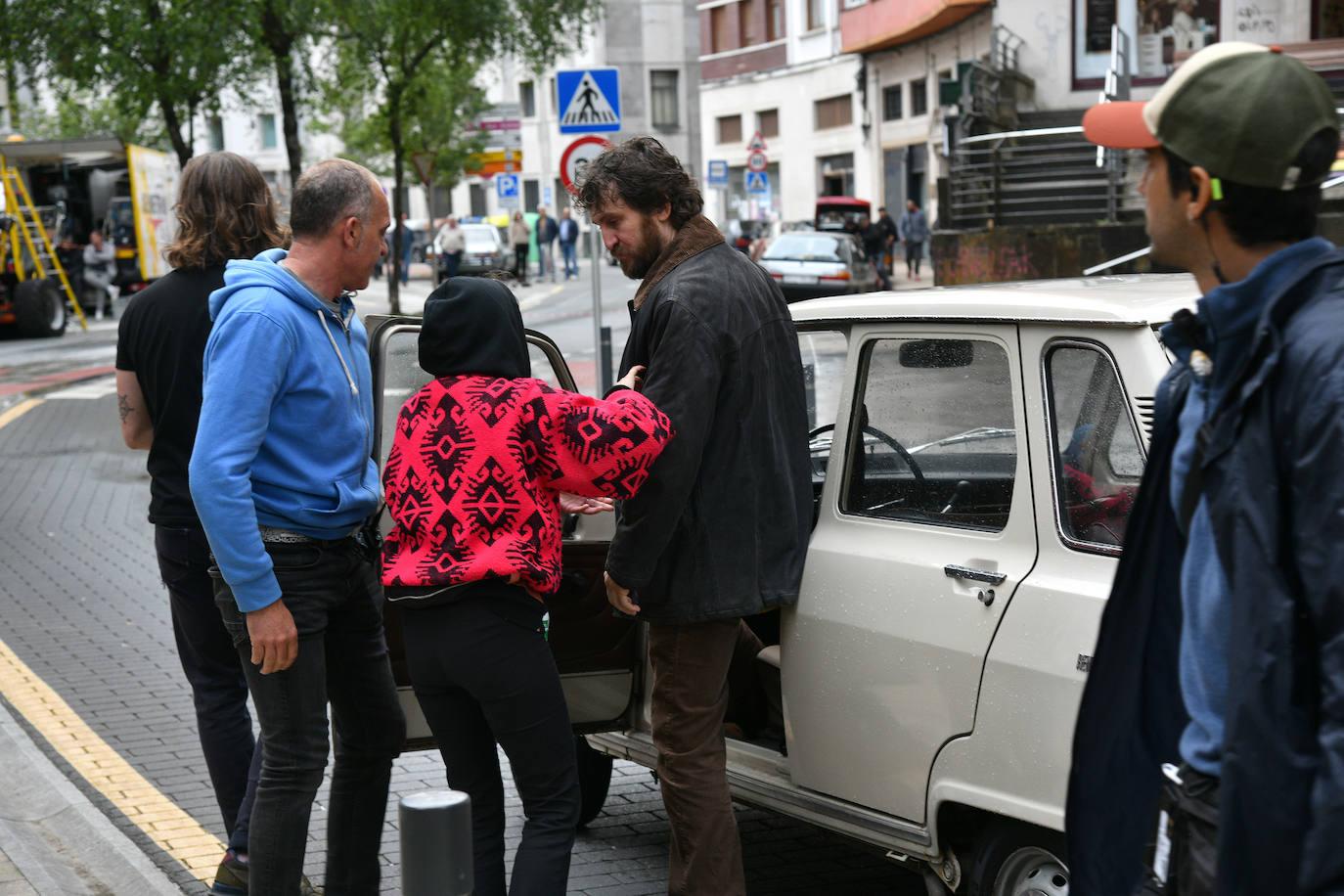 Rodaje en Eibar de la película de Díaz Yanes