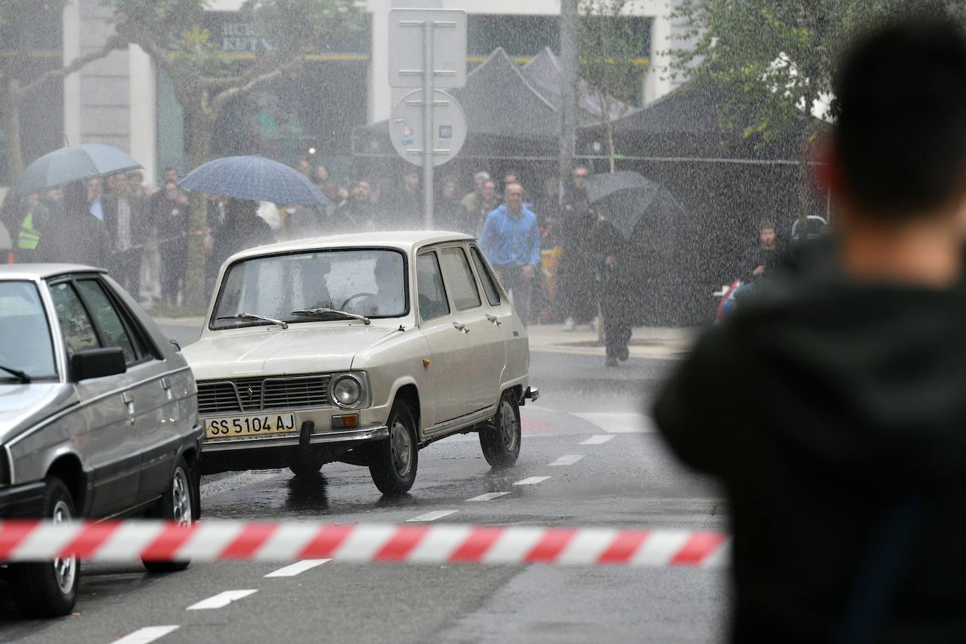 Rodaje en Eibar de la película de Díaz Yanes