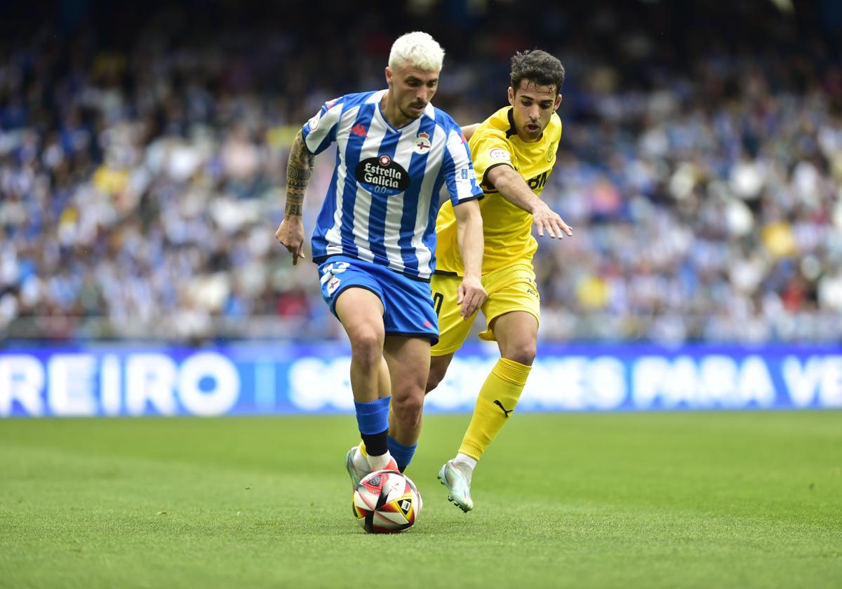 El Real Unión no pudo sumar un punto en Riazor ante el Deportivo de la Coruña.