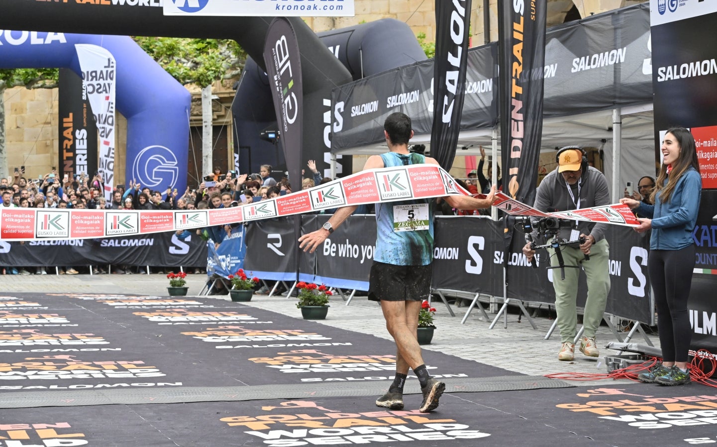 La llegada de la Zegama - Aizkorri, en imágenes