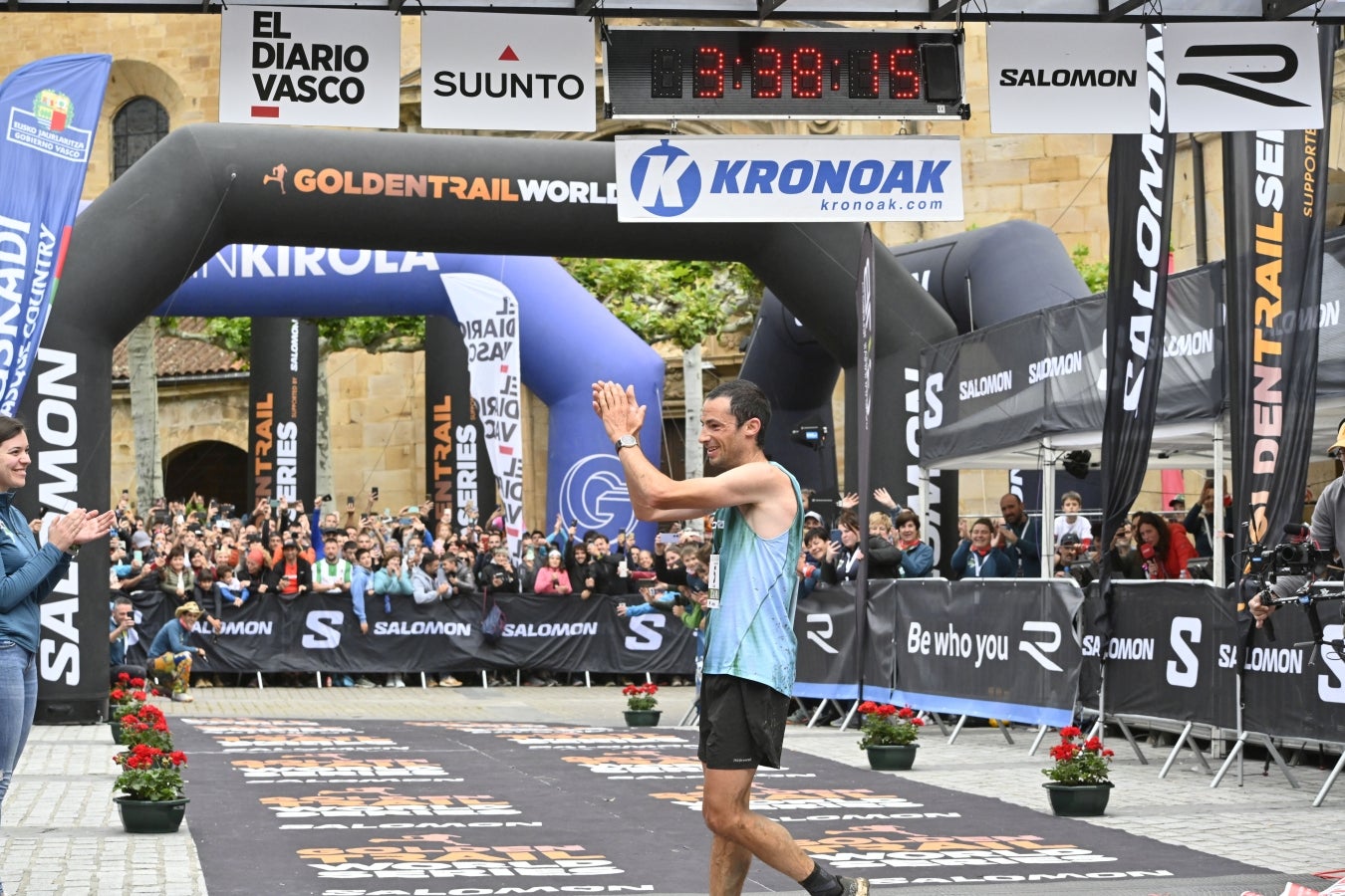 La llegada de la Zegama - Aizkorri, en imágenes