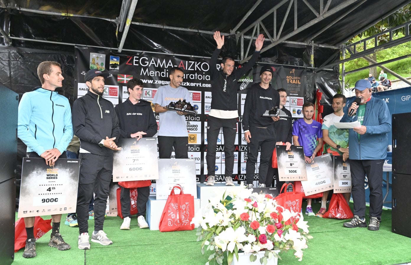 La llegada de la Zegama - Aizkorri, en imágenes