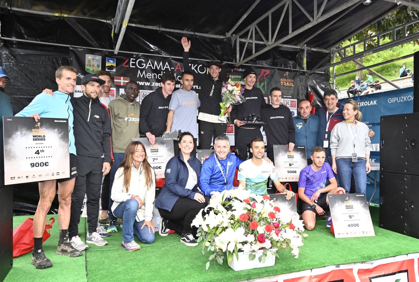 La llegada de la Zegama - Aizkorri, en imágenes