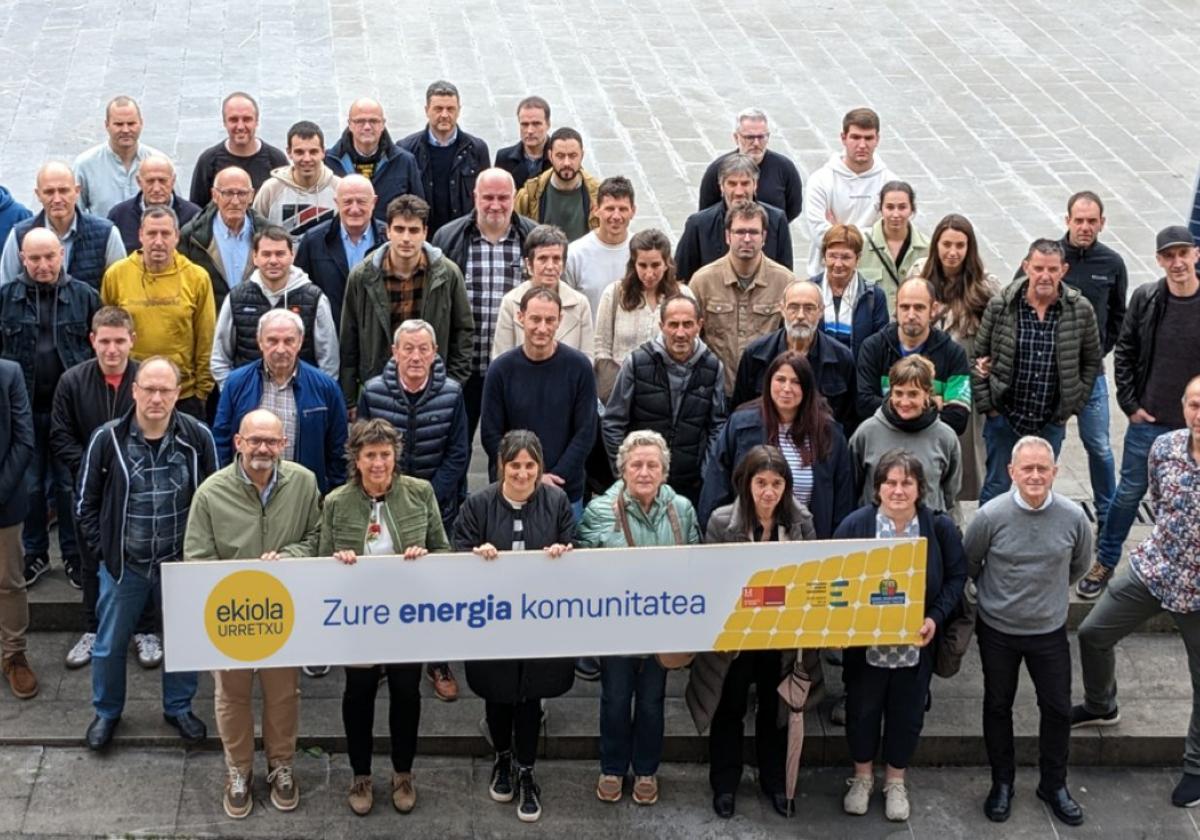 Presentación de 'Ekiola Urretxu' realizada recientemente con diversos agentes comarcales para impulsar el proyecto.